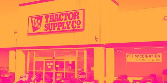 Tractor Supply (NASDAQ:TSCO) Reports Q1 In Line With Expectations