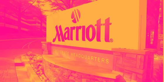 Marriott's (NASDAQ:MAR) Q1 Earnings Results: Revenue In Line With Expectations