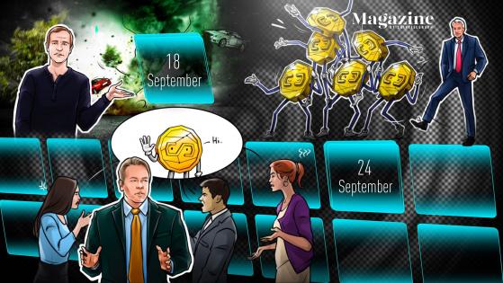 Wintermute suffers $160M attack, Kraken CEO departs and US bill aims to ban algo stablecoins: Hodler’s Digest, Sept. 18-24