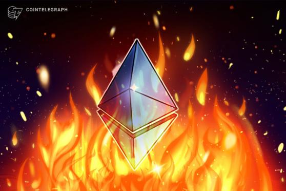 Ethereum network burns $395K ETH per hour after London upgrade